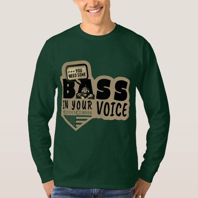 Camiseta Você Precisa de Alguma BASE NA SUA VOZ (Frente)