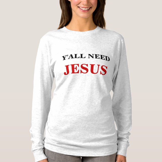 CAMISETA VOCÊ PRECISA JESUS (Frente)
