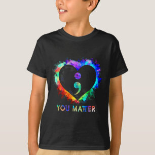 Camiseta Você Prevenção à Conscientização do Suicídio Ponto