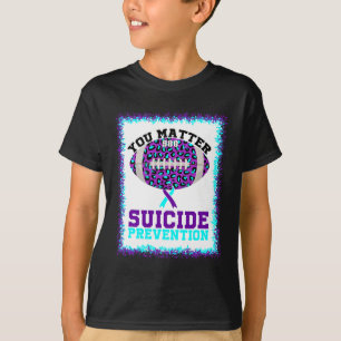 Camiseta Você Problema Prevenção Suicida Sensibilização Ame