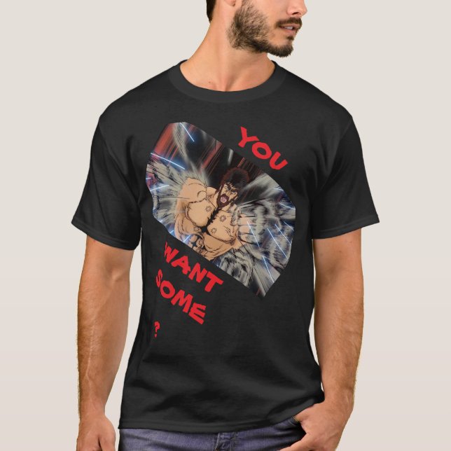 CAMISETA VOCÊ QUER ALGUM ? PUNHO DA ESTRELA DO NORTE (Frente)