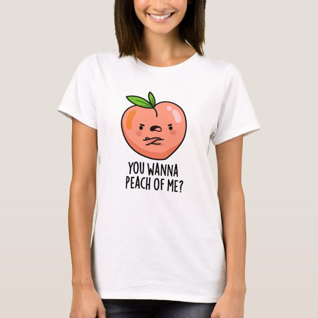 Camiseta Você Quer Me Encher De Fruta Engraçada (Frente)