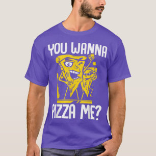 Camiseta Você Quer Pizza Me Comendo Pizza Italiana De Comid