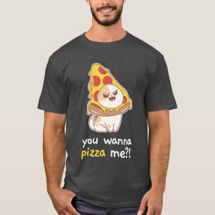Camiseta Você Quer Pizza Me Meme Comida 2312