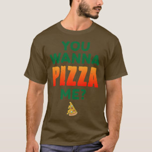 Camiseta Você Quer Pizza Me Pizza Sobrando Comida Italiana