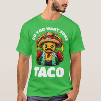 Camiseta você quer taco?