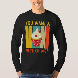 Camiseta Você Quer Um Cupcake De Cookies De Chef Da Minha P