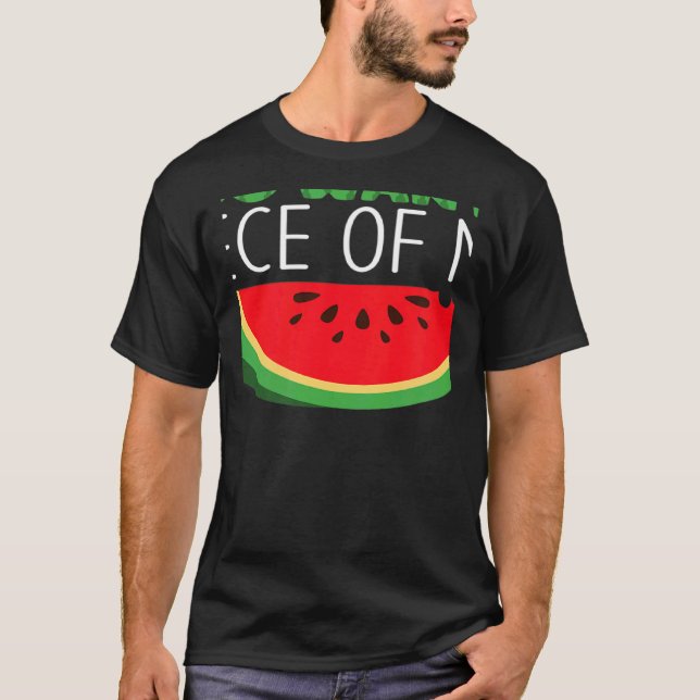 Camiseta Você Quer Um Pedaço De Minha Melancia Tropical De  (Frente)