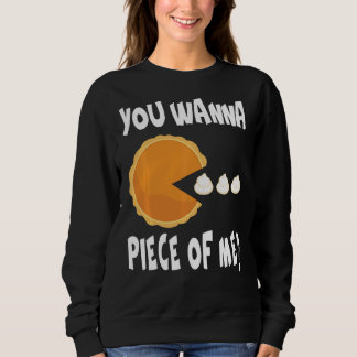 Camiseta Você Quer Um Pedaço Meu Engraçado Pumpkin Pie Than