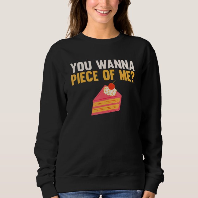 Camiseta Você Quer Uma Peça Da Minha Roupa Bolo  Bolo Fazer (Frente)