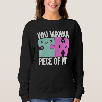 Camiseta Você Quer Uma Peça De Mim Quebra-Cabeça Casal