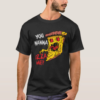 Camiseta Você Quer Uma Pizza Comigo Pizzaria Fazedor de Piz