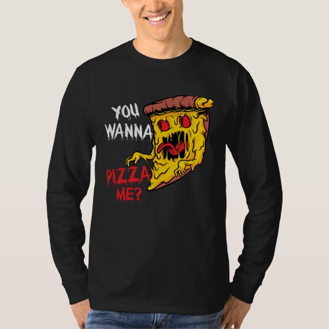 Camiseta Você Quer uma Pizza de Mim Pizzaria Fazedor de Piz (Frente)