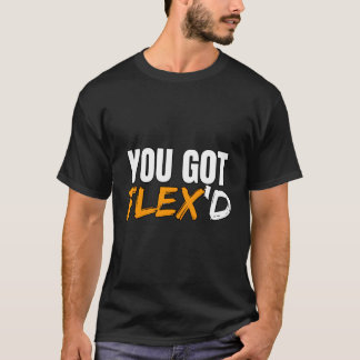 Camiseta Você Recebeu o Pacote Flex'D Entregador Flex Swaga