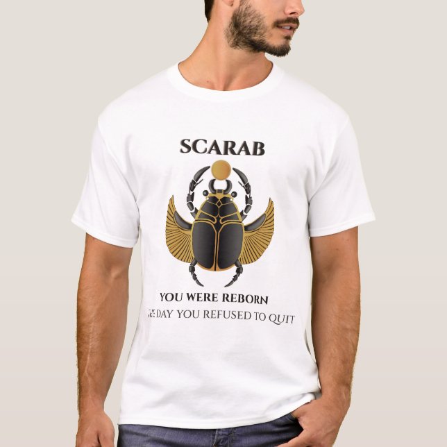 Camiseta Você Renasceu No Dia Em Que Se Recusou A Desistir  (Frente)