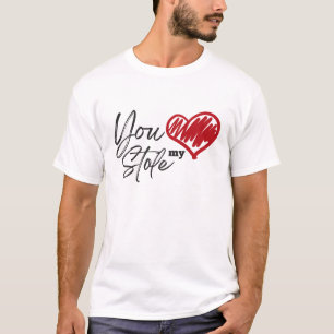 Camiseta Você Roubou Meu Coração