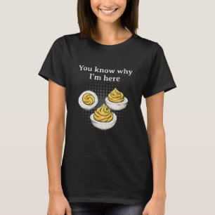 Camiseta Você sabe por que estou aqui Ovo Recheado Retro En
