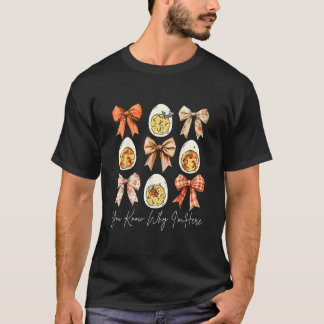 Camiseta Você Sabe Por Que Estou Aqui Ovos Diabólicos Laço 