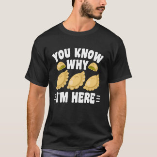 Camiseta Você Sabe Por Que Estou Aqui Pierogi