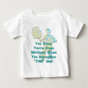 Camiseta Você sabe que é de Michigan quando você reconhece