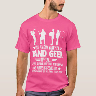 Camiseta Você Sabe Que É Um Geek Banda Quando Orquestra