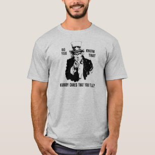 Camiseta Você Sabe Que Ninguém Liga Para Você Tele?