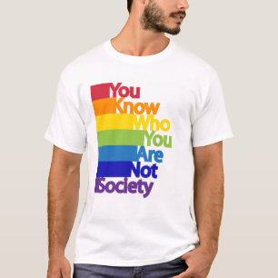 Camiseta Você Sabe Quem Você Não É Sociedade
