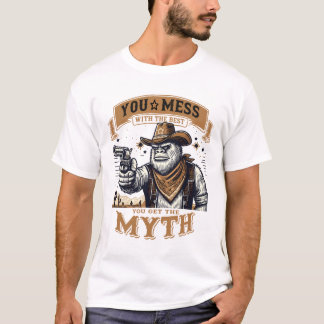 Camiseta Você se diverte com o melhor, você pega o mito