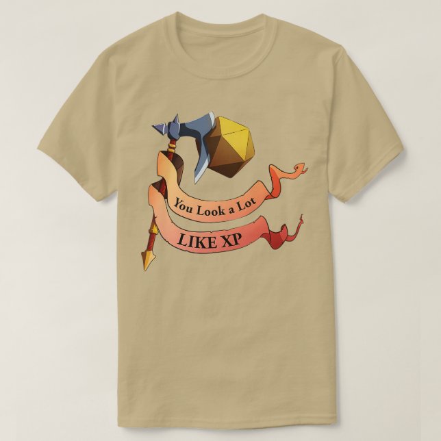 Camiseta Você se parece muito com xp (Frente do Design)