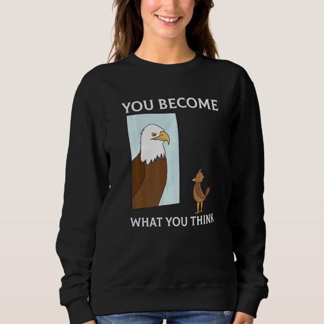 Camiseta Você se Torna o que Você Pensa Tudo é Mentalidade  (Frente)