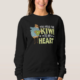Camiseta Você Segura o Kiwi Para o Meu Coração Pun Animal P
