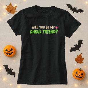 Camiseta Você Será Meu Amigo Ghoul Romantique Halloween