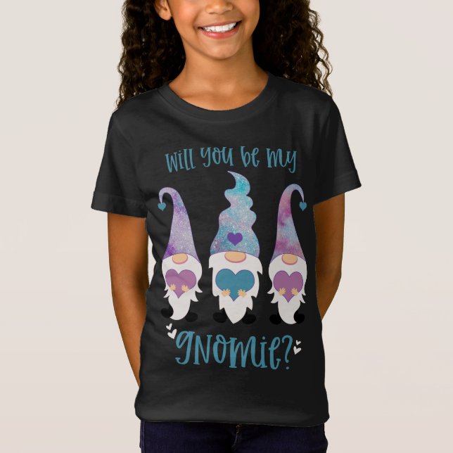 Camiseta Você Será Meu Gnomo Gnomie? (Frente)