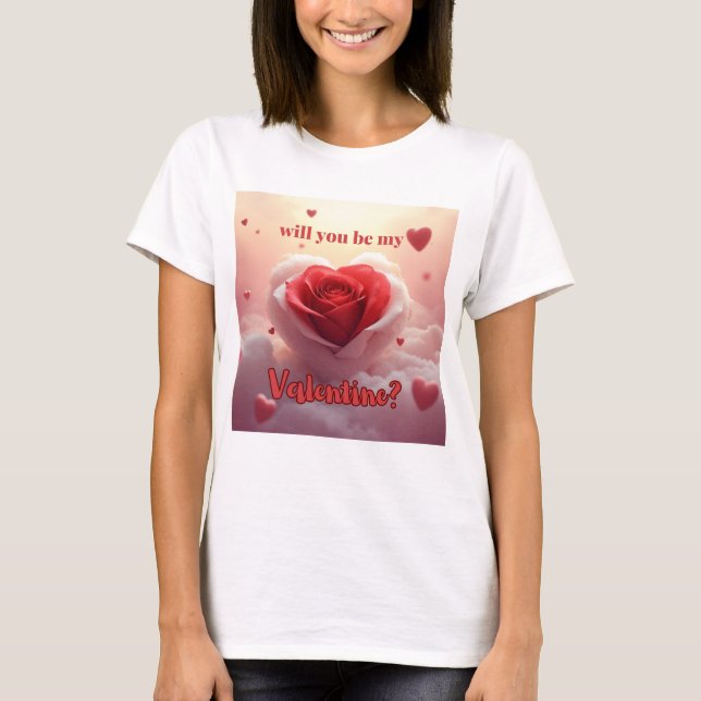 Camiseta Você Será Meu Namorados? (Frente)