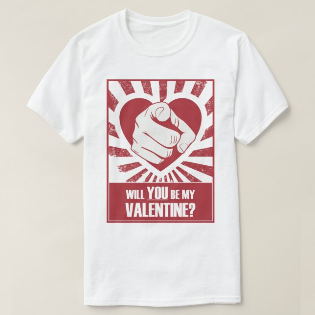 Camiseta Você Será Meu Namorados (Frente do Design)