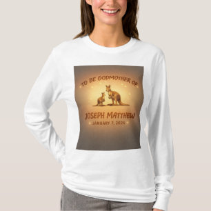 Camiseta Você Será Minha Madrinha?” Desenho Especial para C