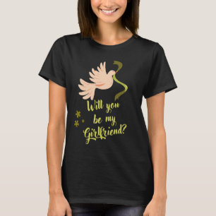 Camiseta Você Será Minha Proposta De Casal Bonita De Namora