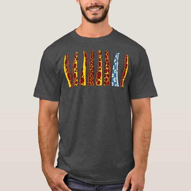 Camiseta VOCÊ SERÁ O GIRAFFE de Jeff Willis Art (Frente)