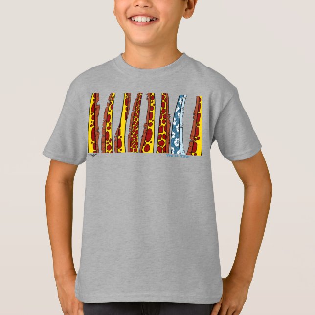 Camiseta VOCÊ SERÁ O GIRAFFE de Jeff Willis Art (Frente)