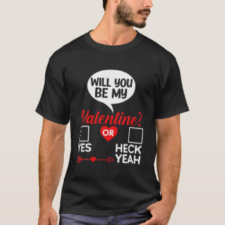 Camiseta Você Será O Meu Dia de os namorados Namorados Que 
