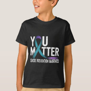 Camiseta Você Suporta a Consciencialização da Prevenção do 