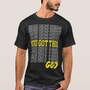 Camiseta Você Tem Essa Fé Sobre Medo Confiar Em Deus Religi