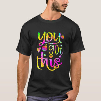 Camiseta Você Tem Este Dia De Testes De Professores De Tie