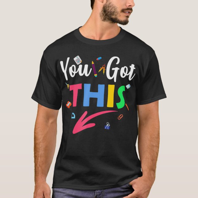 Camiseta Você Tem Este Estado Testando O Professor Tshirt C (Frente)