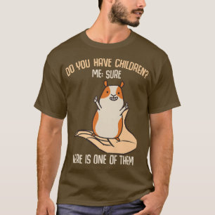 Camiseta Você tem filhos com certeza Mãe de porco engraçada