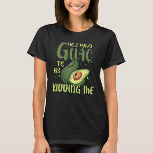 Camiseta Você Tem Guac Para Me Brincar Avocado Vegan