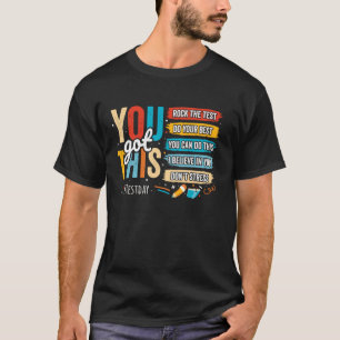 Camiseta Você Tem Isso, Professor, Teste De Motivação Da Es