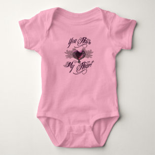 Camiseta Você Tem Meu Coração Rosa