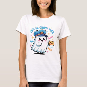 Camiseta Você tem o Ghost Mail Halloween Ghost Mail Carrier