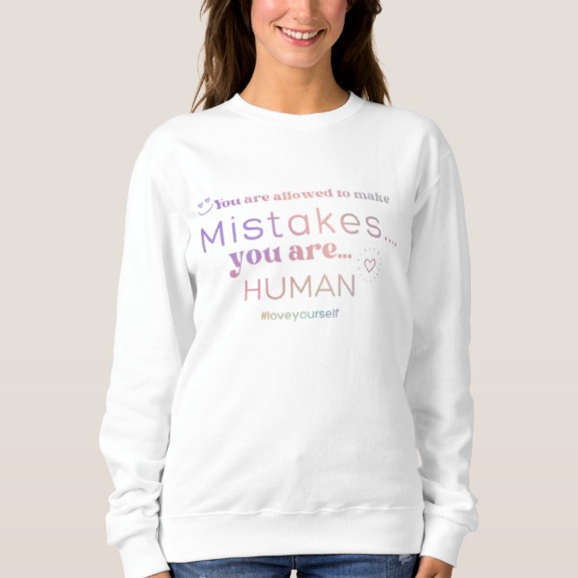 Camiseta Você tem permissão para cometer erros (Frente)